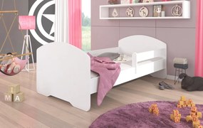 Παιδικό Κρεβάτι Belossi I-Λευκό-140 x 70-Με προστατευτικό
