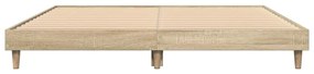 vidaXL Πλαίσιο Κρεβατιού Χωρ. Στρώμα Sonoma Δρυς 140x200εκ. Επ. Ξύλο