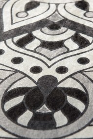 Bathmat Mandal Djt - Black Multicolor