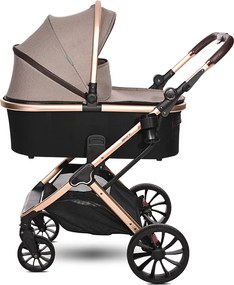 BABY STROLLER GLORY PEARL BEIGE+ADAPTERS