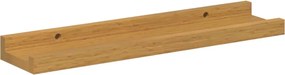 vidaXL Ράφι Τοίχου με ράφι 4 pcs Μπεζ 40 x 9 x 3 cm Επεξεργασμένο ξύλο