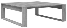 vidaXL Τραπεζάκι Σαλονιού Γκρι Sonoma 100x100x35εκ. Επεξεργασμένο Ξύλο