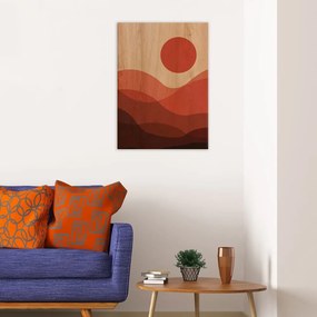 Desert Sunset πίνακας διακόσμησης ξύλου ML (21465) - MDF - 21465