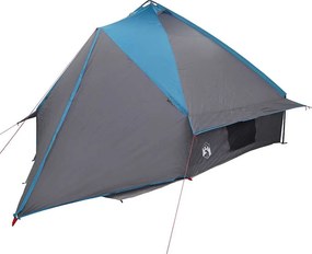 vidaXL Τέντα Teepee 10 Ατόμων 10 άτομο Μπλε και Γκρι