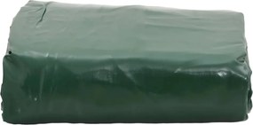 vidaXL Μουσαμάς Πράσινος 5 x 5 μ. 650 γρ./μ²