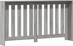 vidaXL Καπάκι Καλοριφέρ Γκρι Sonoma 149 x 20 x 82 cm
