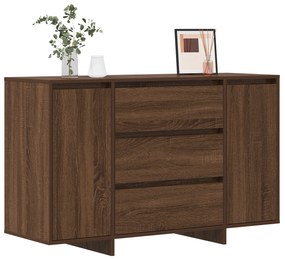 vidaXL Μπουφές Καφέ Δρυς 120x41x75 εκ Επεξεργασμένο Ξύλο