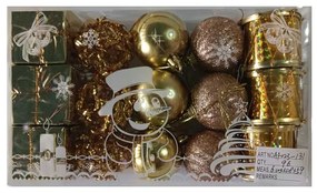 Σετ Χριστουγεννιάτικα στολίδια - 5cm - 15pcs - 231313-231313