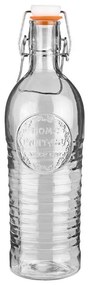 Μπουκάλι Νερού Γυάλινο 01-21832 1100ml Με Μεταλλικό Κλιπ Clear Estia Glass