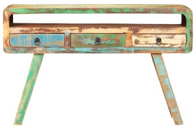 vidaXL Κονσόλα 120 x 30 x 75 εκ. από Μασίφ Ανακυκλωμένο Ξύλο
