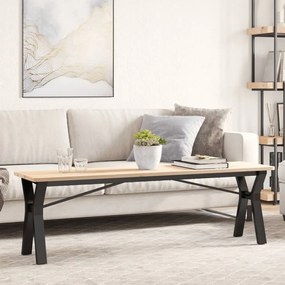 vidaXL Πόδια Τραπεζιού Σαλονιού σε Σχήμα «Y» 140x30x43 εκ. Ατσάλι