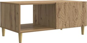 vidaXL Τραπεζάκι σαλονιού Artisan Δρυς 90 x 50 x 40 cm