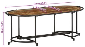 ΤΡΑΠΕΖΑΚΙ ΣΑΛΟΝΙΟΥ 110X55X40 ΕΚ. ΑΠΟ ΜΑΣΙΦ ΑΝΑΚΥΚΛΩΜΕΝΟ ΞΥΛΟ 4013499