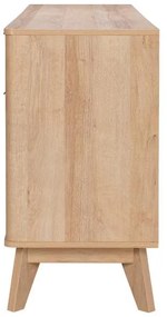 Μπουφές Hamea mdf σε φυσική απόχρωση 150x39,5x73εκ. 150x39.5x73 εκ.