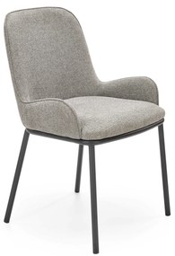 60-21284 K481 chair grey DIOMMI V-CH-K/481-KR-POPIEL, 1 Τεμάχιο