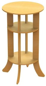 Σετ των 2 Intra απο ξύλο plywood 3mm-4mm πάχος – ξύλο στρογγυλού τραπεζιού 3 επιπέδων 12x15 cm INTRAVECTRY-MY554764