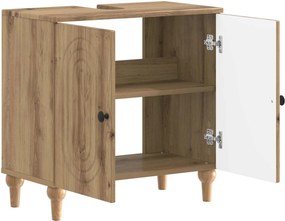 vidaXL Ντουλάπα Νιπτήρα Mπάνιου ALKMAAR Artisan Δρυς