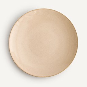 Σετ 4 ρηχά πιάτα από εμαγιέ κεραμικό, BENN