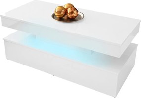 Τραπεζάκι σαλονιού Glossa 2D με LED-Leuko-Leuko gualistero