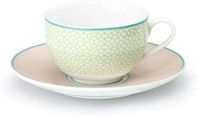 Φλυτζάνι Τσαγιού Με Πιατάκι Siena 25.945.16 250ml Multi Cryspo Trio Porcelain