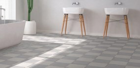 Keros Triana Gris 25x25 - Πλακάκι μπάνιου &amp; δαπέδου