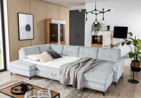 Γωνιακός καναπές Kognito max-Αριστερή-Gkri Anoixto