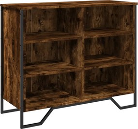 vidaXL Ντουλάπι Καπνιστή Δρυς 91x35,5x74,5 εκ. Επεξεργασμένο Ξύλο