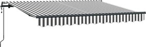 vidaXL Σκηνίτσα Αναδιπλούμενη Ανθρακί 300 x 200 cm ύφασμα