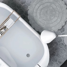 Πατάκι Μπάνιου (Φ60) Das Home Bathmats Colours 0632 Grey