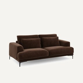 Καναπές 3 θέσεων από βελούδο chenille, Marsile