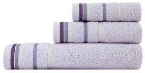 Πετσέτες Embrace (Σετ 3τμχ) Lilac Nima Σετ Πετσέτες 70x140cm 100% Cotton