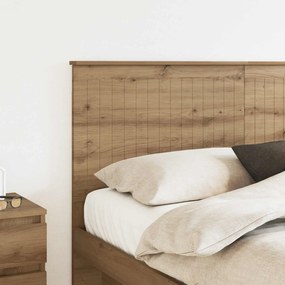vidaXL Κεφαλάρι με κεφαλάρι Artisan Oak 160 cm Επεξεργασμένο ξύλο