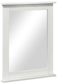 vidaXL Σετ Επίπλων Μπάνιου με ράφι 3 pcs Λευκό αντικέ 37 x 34 x 110 εκ