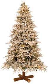 Χριστουγεννιάτικο Δέντρο Pre-Lit Snowy Jersey Pine Με Λαμπάκια 90551 180cm (2317tips) White