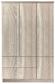 Ντουλάπα ArteLibre TUBEROSA Φυσικό Μοριοσανίδα 120x50x180cm-14370014