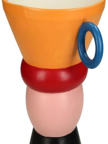 Βάζο ArteLibre Πολύχρωμο Πορσελάνη 19.2x14.2x27.5cm