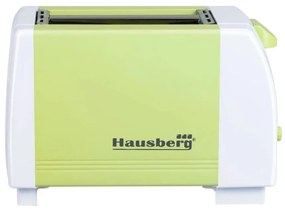 Hausberg HB-150VR Φρυγανιέρα 2 Θέσεων 750W Πράσινη