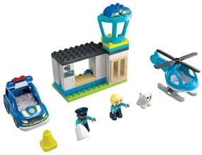 Αστυνομικό Τμήμα Και Ελικόπτερο 10959 Duplo 40τμχ 2 ετών+ Multicolor Lego