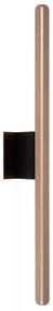 Φωτιστικό Επίτοιχο Lucide 23272-11-96 BRAGA Καφετί (Coffee)|Μαύρο Ματ (Black Mat) 2700 K