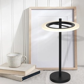 LED Πορτατιφ Μοντέρνο 12W Μαύρο