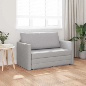 vidaXL Κρεβάτι καναπές Σκούρο γκρι 124 x 71 x 78 εκ ύφασμα