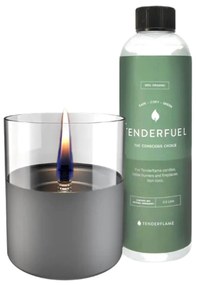 Σετ Gift Pack Επιτραπέζια εστία φωτιάς Lilly 10 &amp; Tenderfuel 1lt Τenderflame με διάρκεια καύσης 9 - 10 ώρες, χωρητικότητα δεξαμενής 300ml και διαστάσε