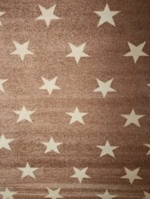 Παιδικό Χαλί LOLLIPOPS NEW BEIGE STARS 7426/W &#8211; 100×180 cm 100cm x 180cm BEIGE