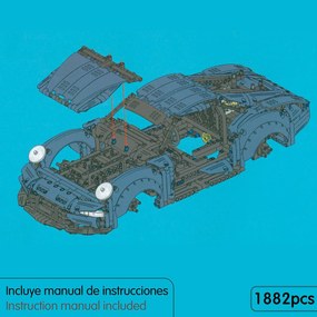 Παιχνίδι Kατασκευή IM Master 1882 Τεμάχια