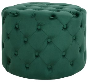 ΣΚΑΜΠΟ KASSIE ΚΥΠΑΡΙΣΣΙ ΒΕΛΟΥΔΟ ΤΥΠΟΥ CHESTERFIELD HM8406.03 Φ60x43Υ εκ.