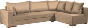 Γωνιακός καναπές Trendy-Αριστερή-285φ 185β εκ.-Sand