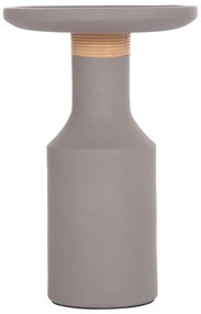 ΒΟΗΘΗΤΙΚΟ ΤΡΑΠΕΖΙ TRED(T) HM18169.03 FIBER CEMENT ΓΚΡΙ-ΦΥΣΙΚΟ RATTAN--Φ40x61Υεκ. - 0535723 - HM18169.03