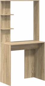 vidaXL Γραφείο 2 pcs Δρύς Sonoma