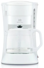 Iq Καφετιέρα Φίλτρου Cm-150 White Line 600w