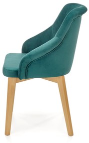 TOLEDO 2 chair, color: honey oak / MONOLITH 37 DIOMMI V-PL-N-TOLEDO_2-D.MIODOWY-MONOLITH37